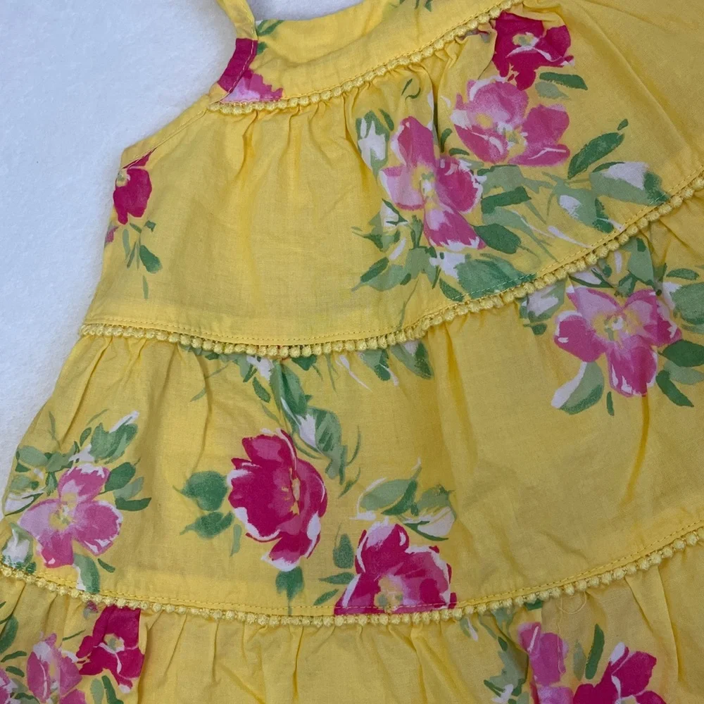 The Children's Place Baby Girl Tiered Spring/Summer Dress Size 6-9 Months